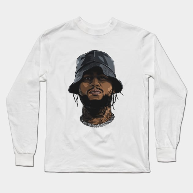 Dave East Long Sleeve T-Shirt by BokkaBoom